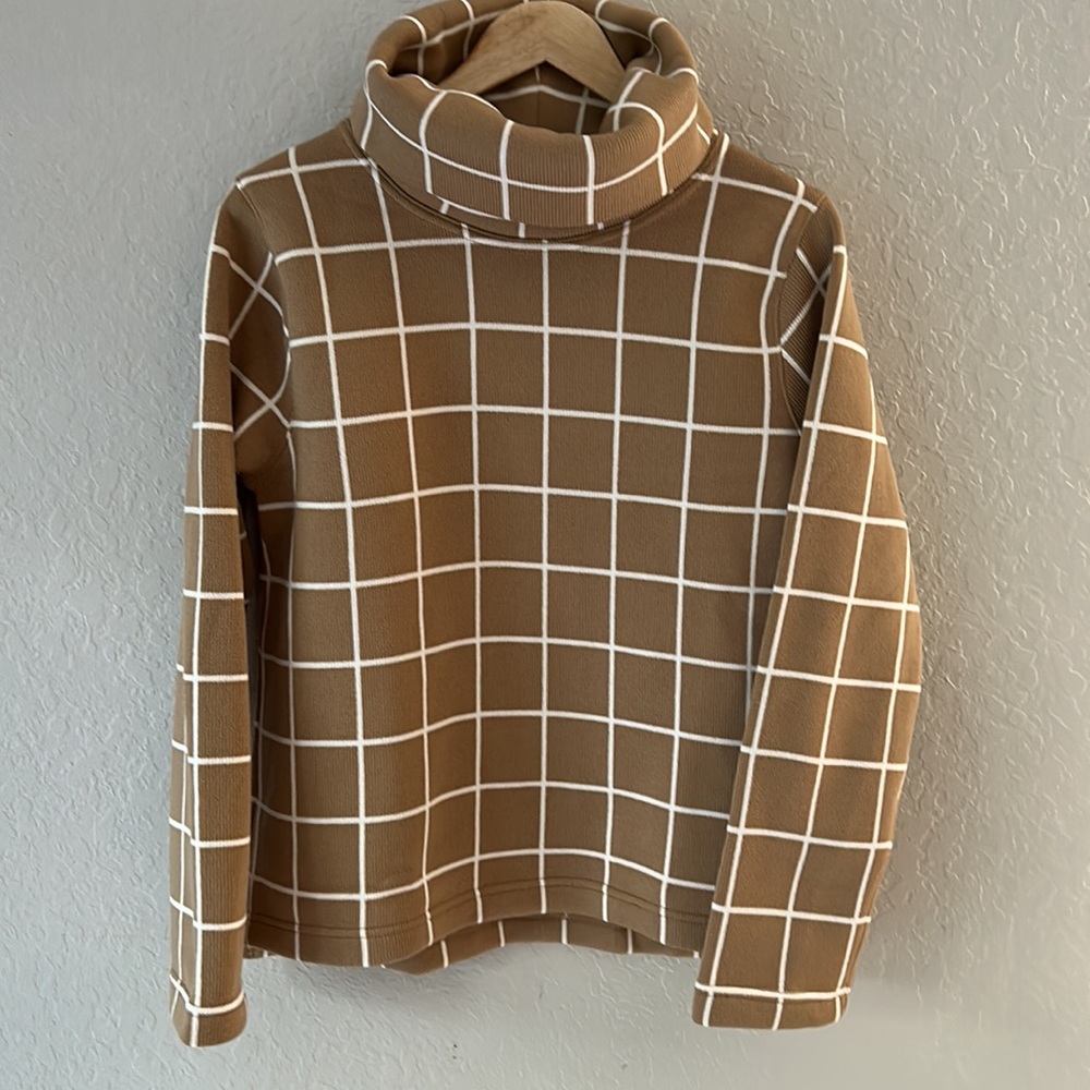 Brand New J Crew Plaid Sweater Size Large